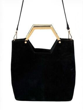 TED BAKER Suede and Leather Shopper - GUC